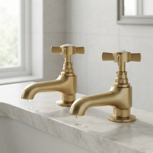 Lead free brass basin pillar - lead-free,