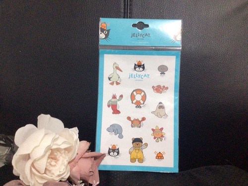 Jellycat sticker sheet - jellycat,