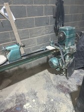 Metal clad Wood Turning Lathe With Tools And Rest Included