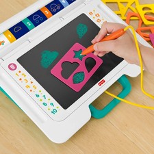 Fisher-Price Learn & Doodle Desk Interactive Activity Toy Kids Drawing Learning