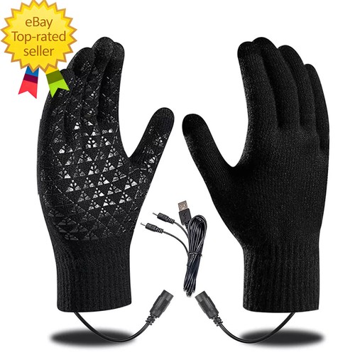 Electric heated gloves usb - gloves,