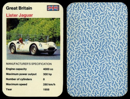 Lister jaguar vintage racers - jaguar,