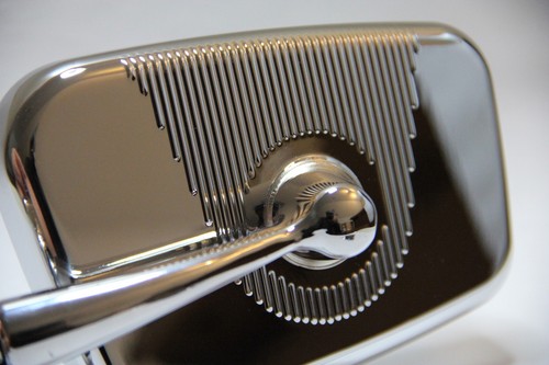 Classic fiat 500 - mini, chromed