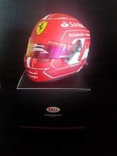 Charles leclerc 1/2 Mini helmet 2023 F1 FerrariHand Signed