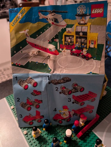 Lego town airport - lego, (6392)