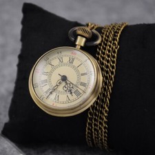 Vintage pocket watch open face - pocket,