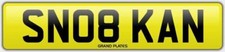 KAHN SNOB NUMBER PLATE SN08