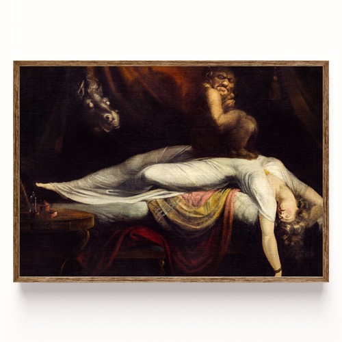 The nightmare henry fuseli art - nightmare,