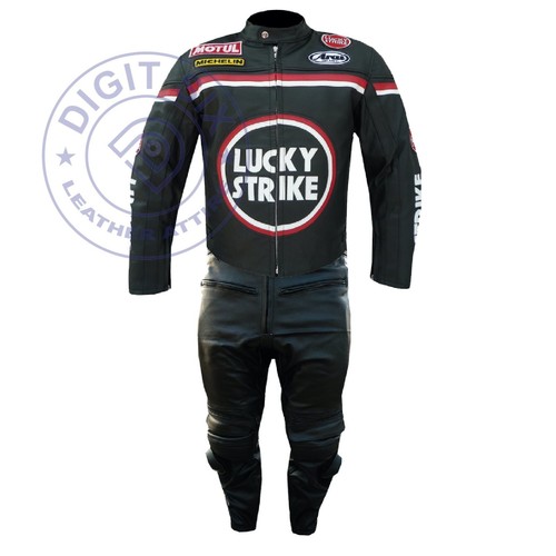 Black lucky strike motorcycle - lucky,