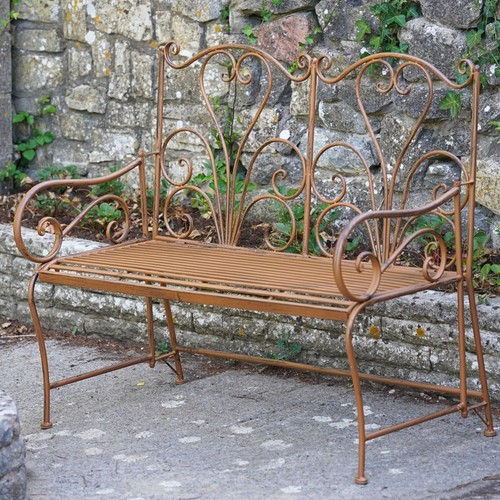 Wrought iron garden - wrought, 2
