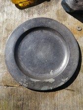 Pewter Plate. Touch marked