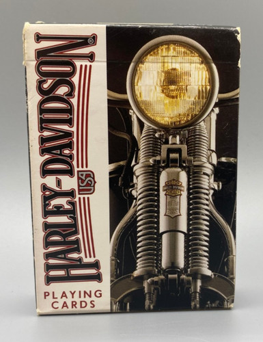 Harley davidson playing cards - harley,