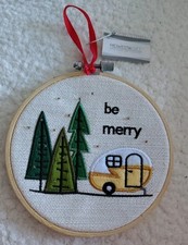 Be Merry Camper Embroidery