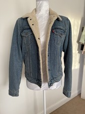 Levi denim Sherpa jacket - M