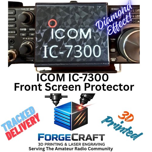 Icom 7300 front screen - icom,