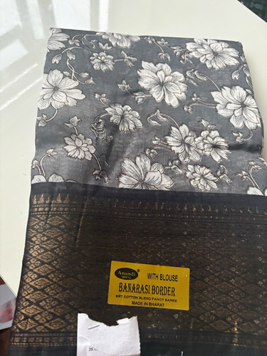 Anandi banarasi border cotton - border,