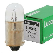Lucas 12V 4W Clear Bayonet