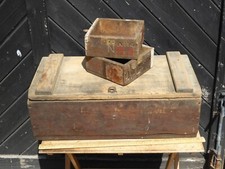 WW2 Pine Ammo Box / Tool chest
