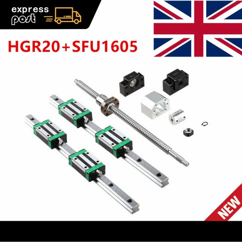 2pcs hgr20 linear guide - linear,