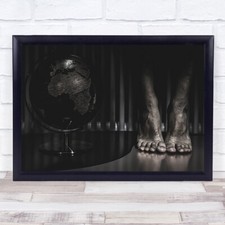 The Last Jump Earth Globe Feet