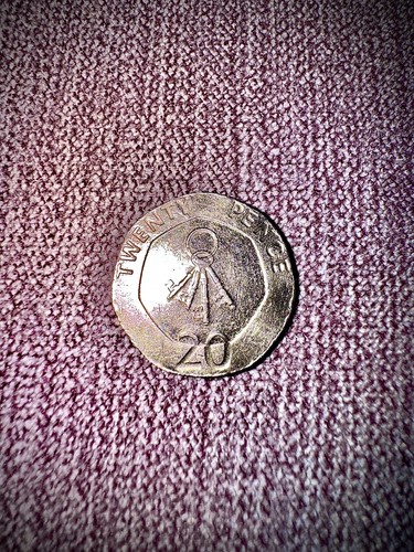 20p gibraltar keys queen - 20p,