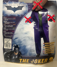 Rubies The Joker *NO MASK OR GLOVES Batman Unisex Fancy Dress Cosplay Sz Adlt XL
