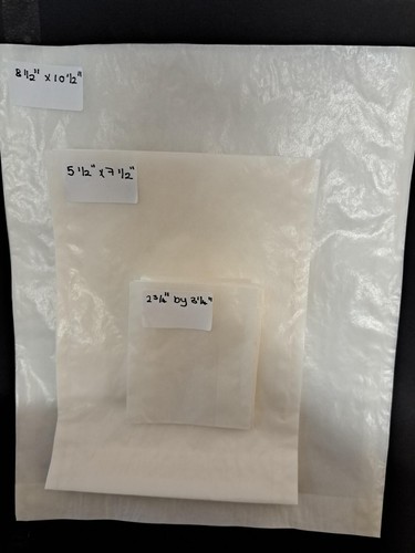 Clear opaque photo sleeves - /opaque,