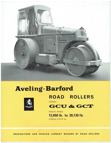 Aveling barford gcu - barford,