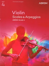 VIOLIN SCALES & ARPEGGIOS Grade 4 ABRSM*