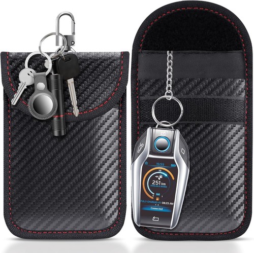 Faraday pouch for car - pouch, keys