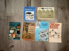 Lot Vintage Cook Books Recipes 1950s 1960s Pressure Cooker