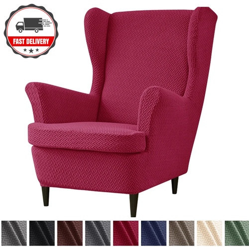 Wing chair cover stretch - wing,