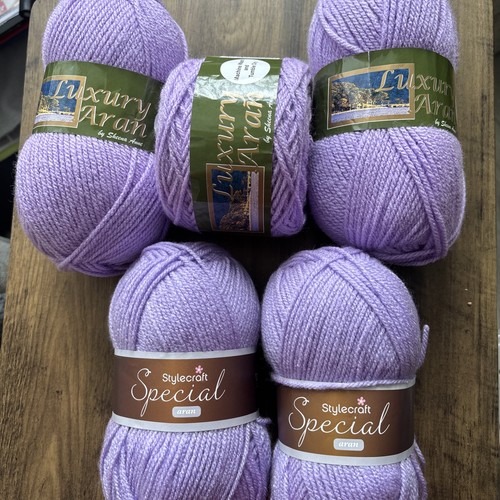 Lots aran yarn 500g total - 2, of