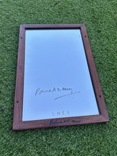 Vintage LNER Mirror Panel