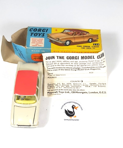 Vintage corgi toys - #234, ford