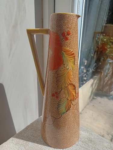 Royal art deco leaf - deco, pottery