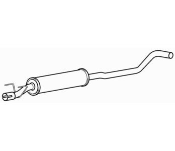 Quality centre exhaust - centre, middle