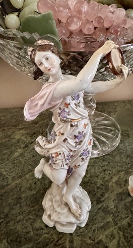 Meissen muse with tambourine - meissen,