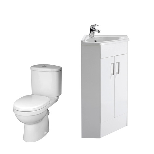Bathroom floor standing - standing, corner