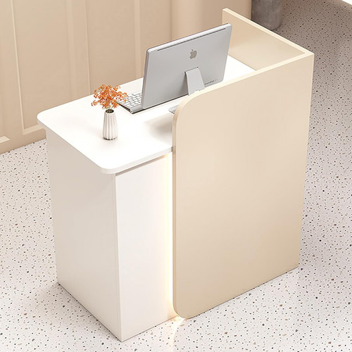 Reception desk table with - reception,