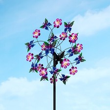 79" Metal Windmill Garden Art