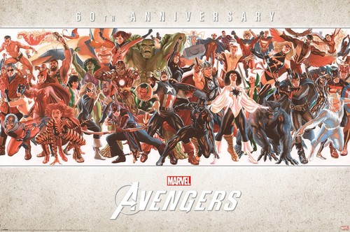 Marvel comics poster - marvel,
