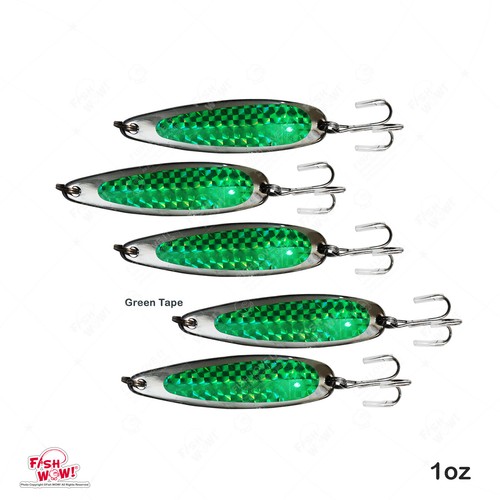 5pcs fish wow 1oz - wow!, crocodile