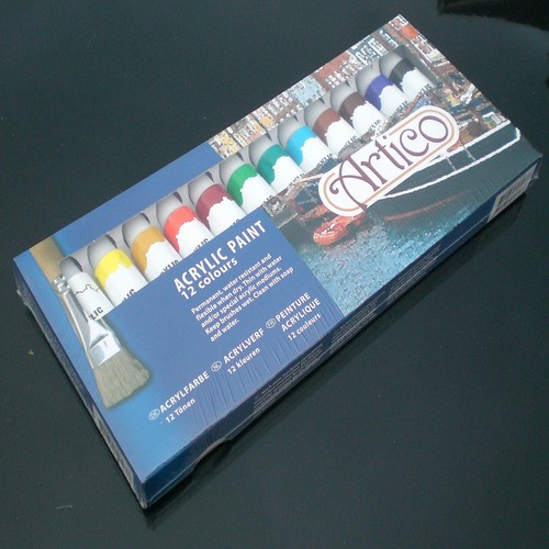 Acrylic paints set model - acrylic,