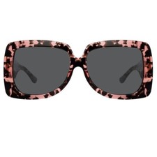 Linda Farrow X Erdem Oversized Sunglasses 