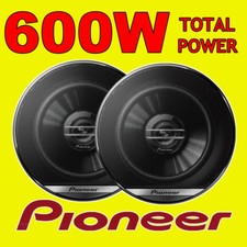 PIONEER 600W TOTAL 2-WAY 6.75 INCH 17cm CAR DOOR/SHELF COAXIAL SPEAKERS PAIR