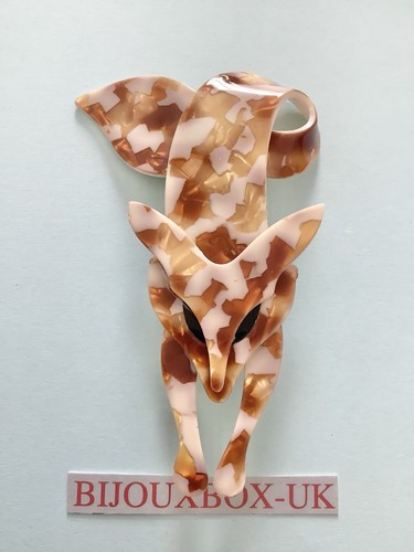 Lea stein fox brooch best - stein,
