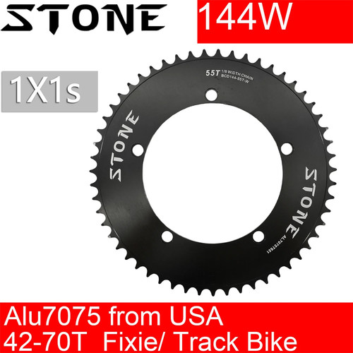 Stone 144bcd round chainring - round,