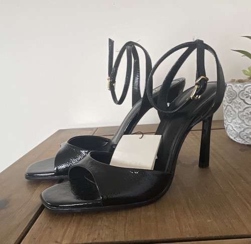 Brand new zara black strappy - zara,