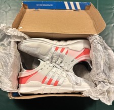 Adidas White / Neon EQT